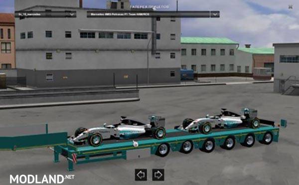 Mercedes AMG Petronas Formula One Team Trailer