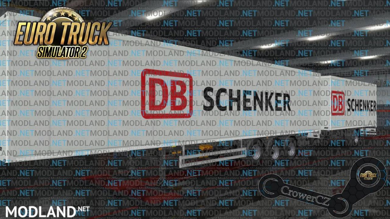 DB Schenker Ownership Trailer Skin