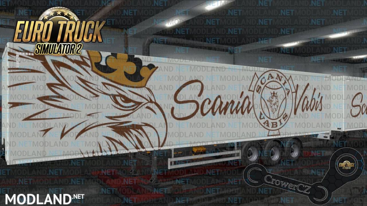 Scania Vabis Gold Edition Ownership Trailer Skin