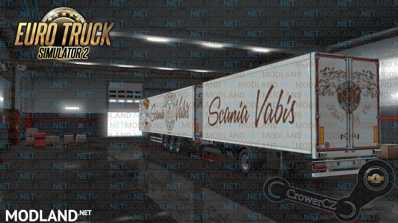 Scania Vabis Gold Edition Ownership Trailer Skin