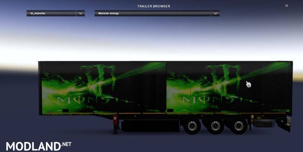 Monster Energy Trailer