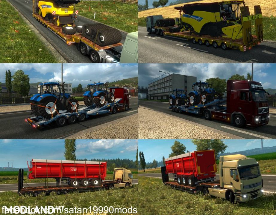 Agricultural Trailer Mod Pack