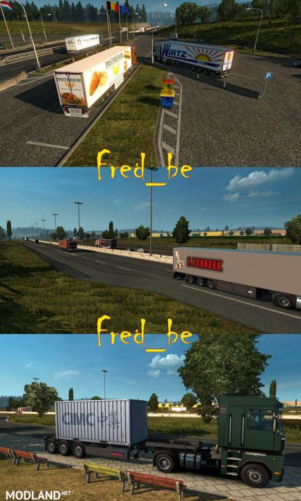 Painted Trailer Traffic