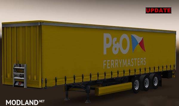 P&O Profiliner Trailer