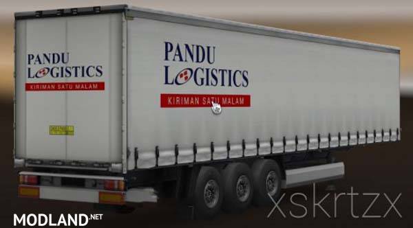 Pandu Logistics Indonesia Trailer