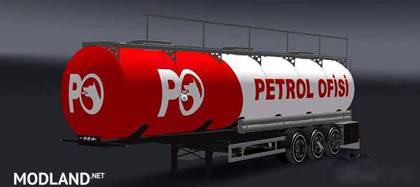 Petrol Ofisi Tanker Trailer