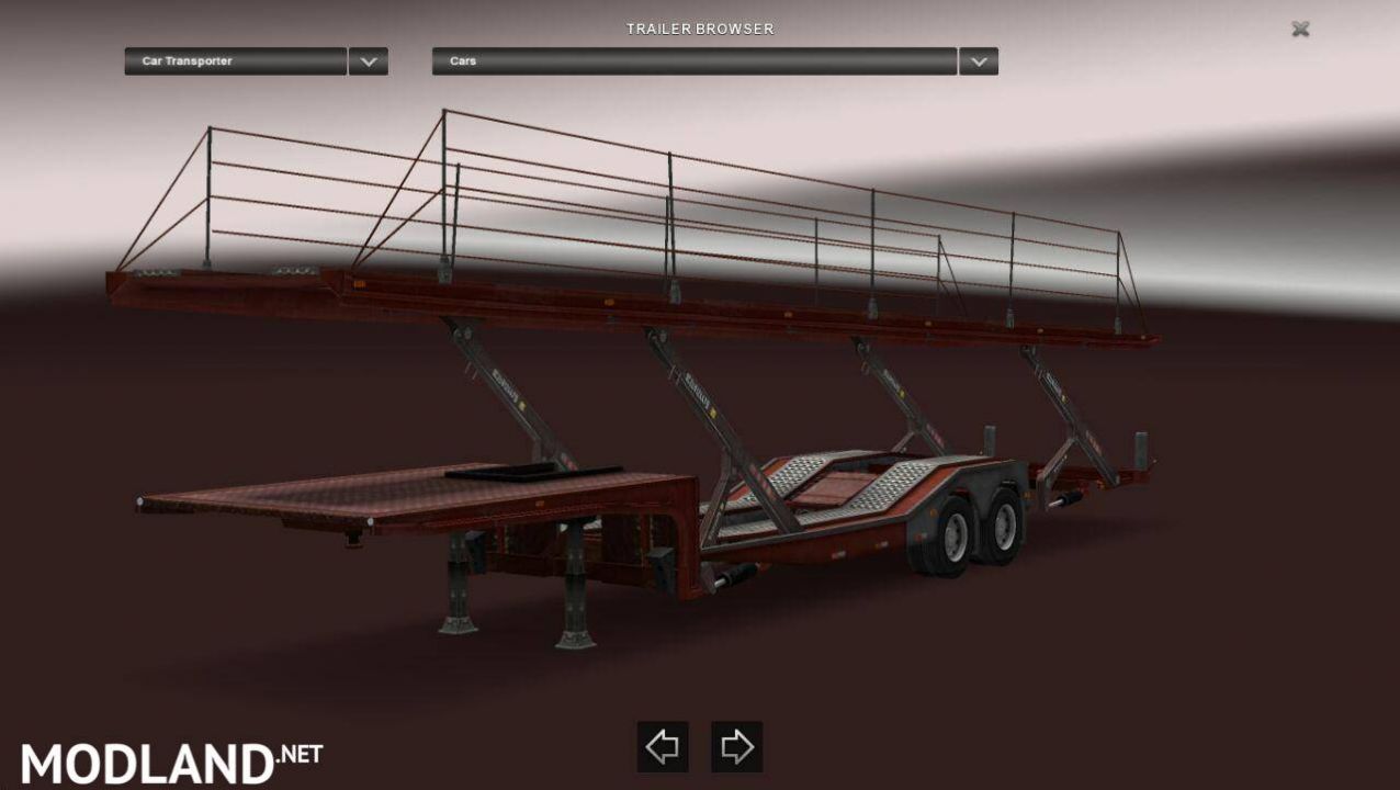 Empty Car Trailer For Multiplayer