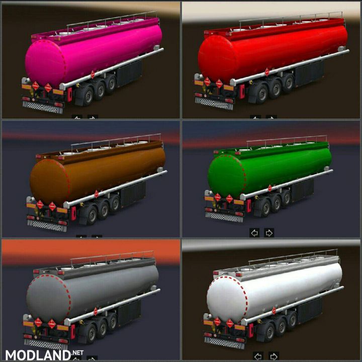 Color For Fuel Tank Trailer