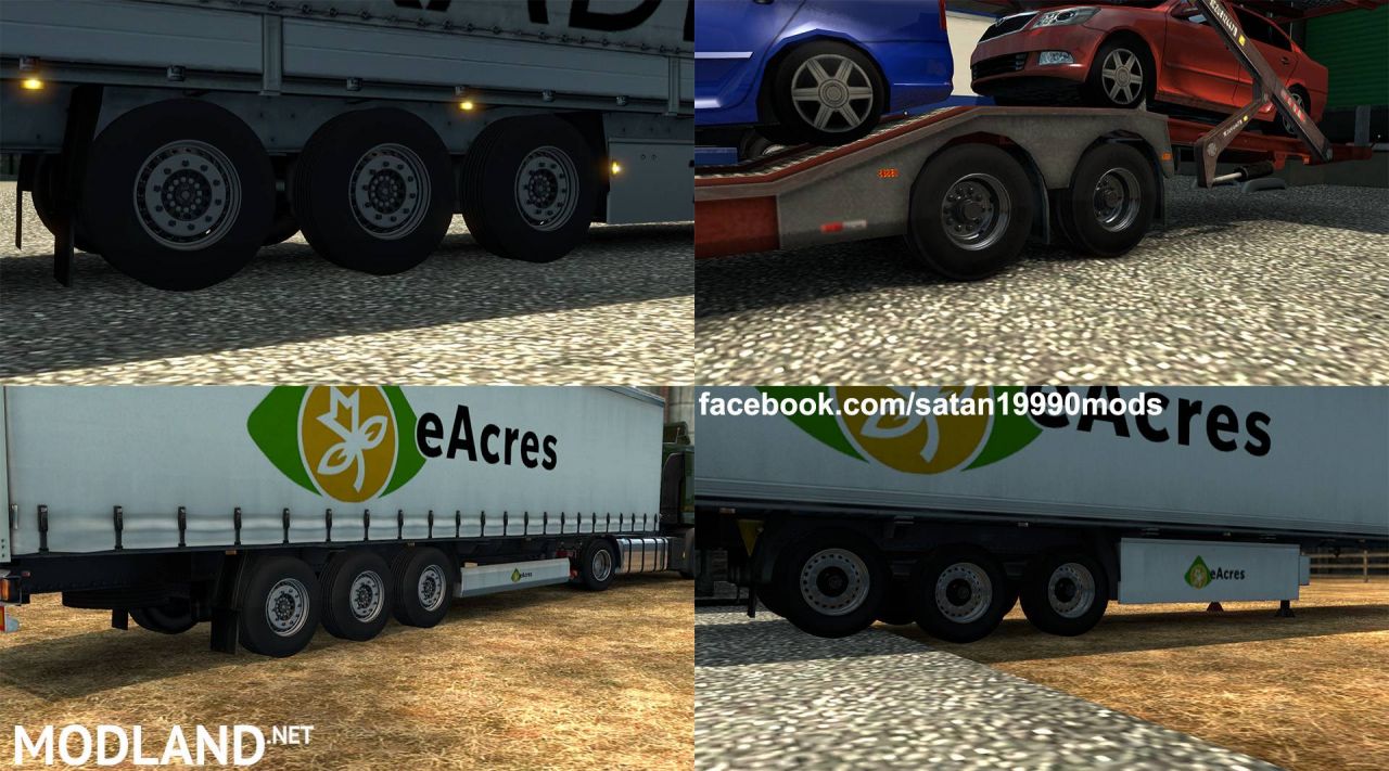 New trailer wheels