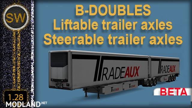 B- Doubles Fridge Trailer