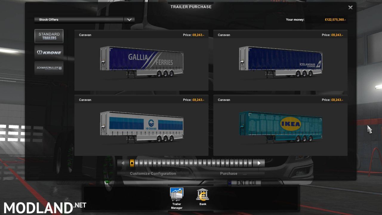 ProMods 2.42 Ownable Trailer SkinPack For TruckersMP