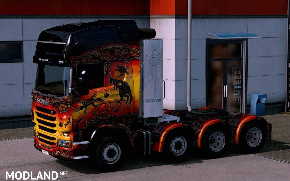 Allows the installation of any paint on the cockpit and chassis 8×4