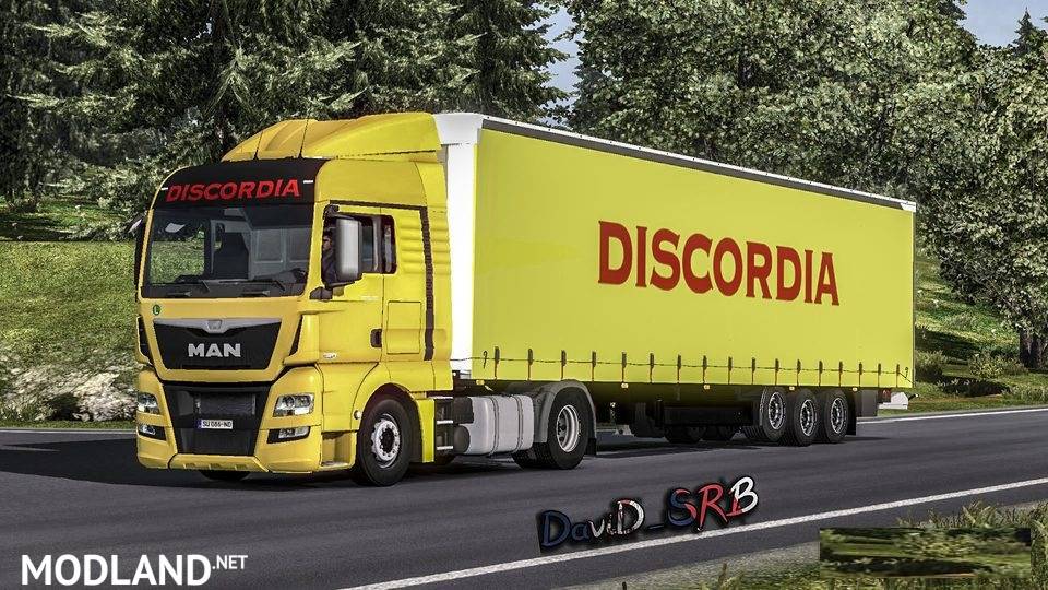 Discordia Combo Pack (Man Version and Low Deck Trailer)
