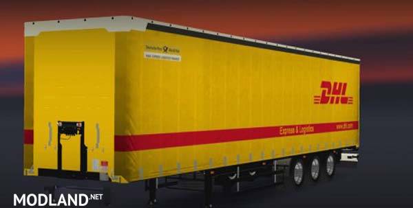 Schwarzmuller DHL Trailer