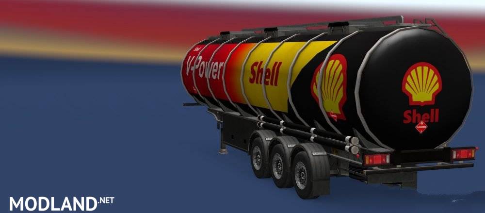 SHELL FUEL TRAILER