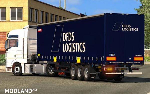 Skin DFDS for Schmitz trailer
