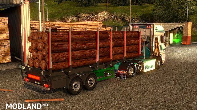 Small Log Trailer