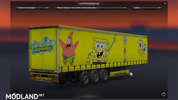 Spongebob Trailer Skin