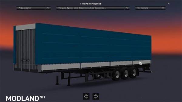 Standalone Krone Blue Trailer fixed