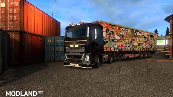 Stickerbomb Trailer