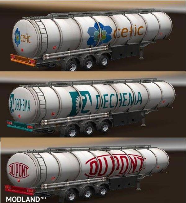 Tank trailers pack 4