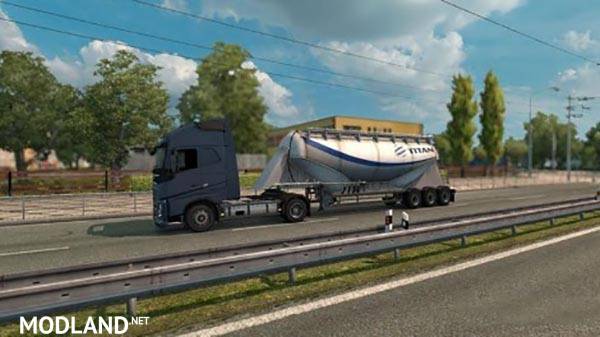 TITAN Cement Trailer skin