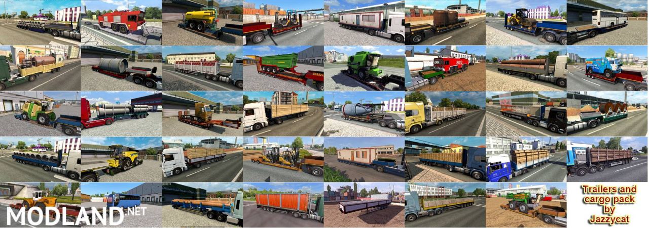 Trailers and Cargo Pack by Jazzycat