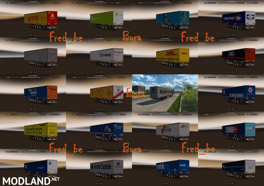 Trailer Pack Profiliner Bora
