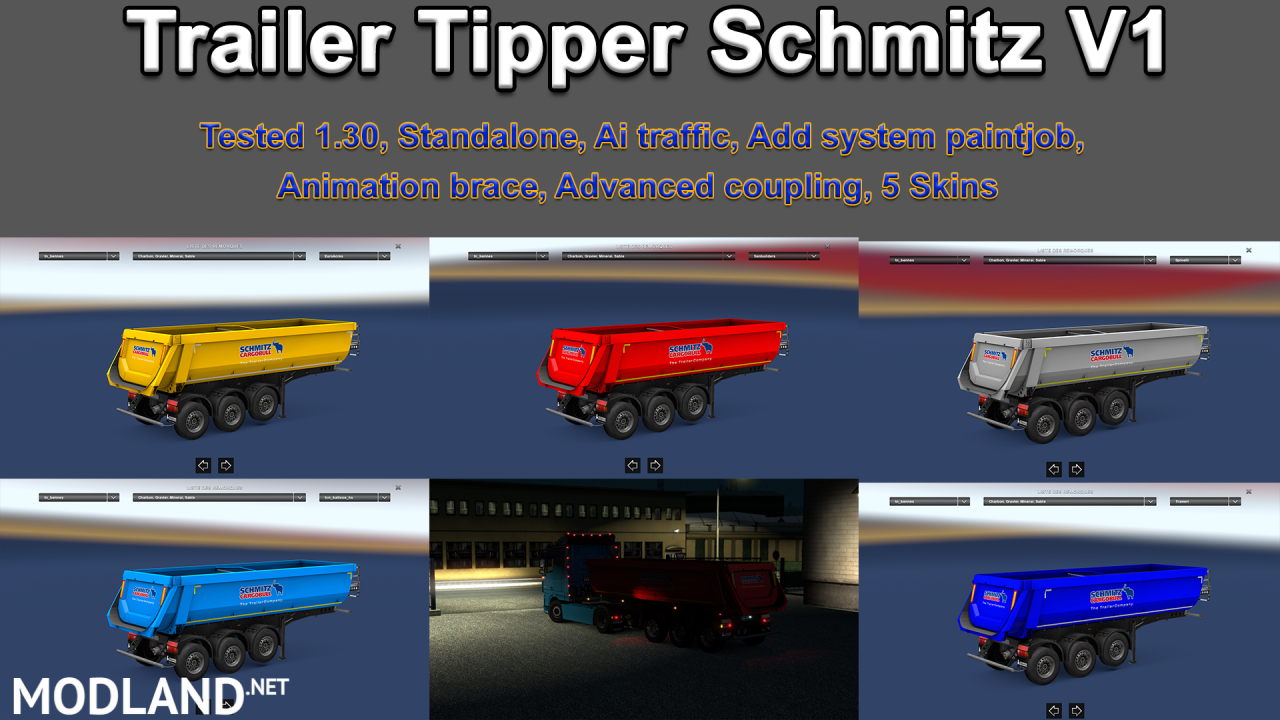 Trailer Tipper Schmitz
