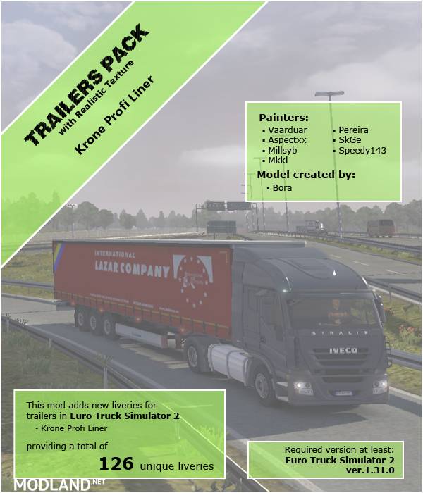 Trailers pack Krone Profiliner