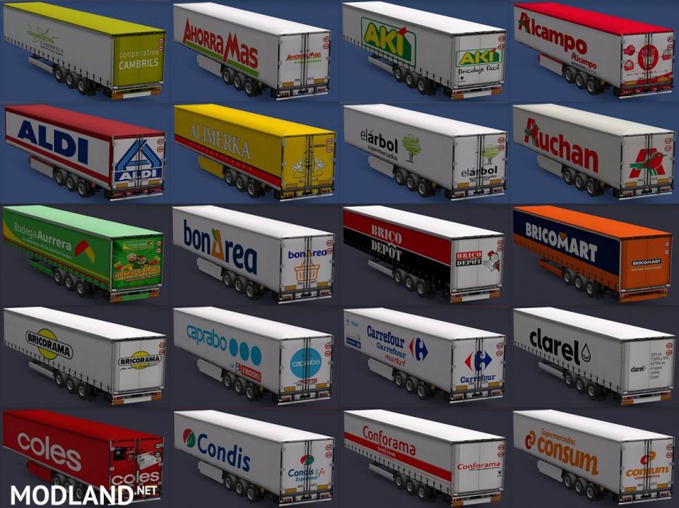 Large surface trailers