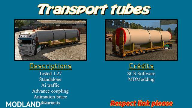 Transport tubes 1.27