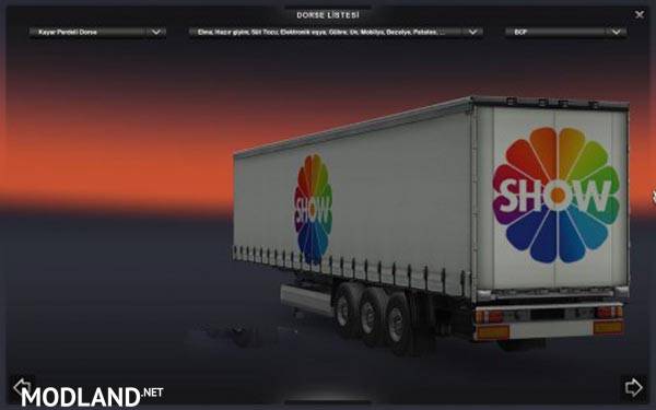 Turkish Channel Companies Trailer Skin Pack