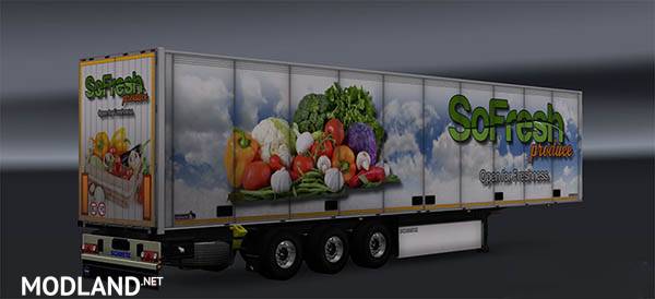Vegetables trailer