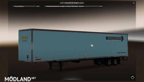 Werner Interprises Trailer + Skin