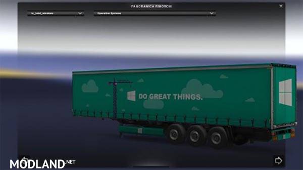 Windows 10 semitrailer skin