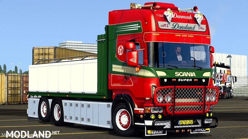 Scania R560 Donslund + Trailer - ETS 2