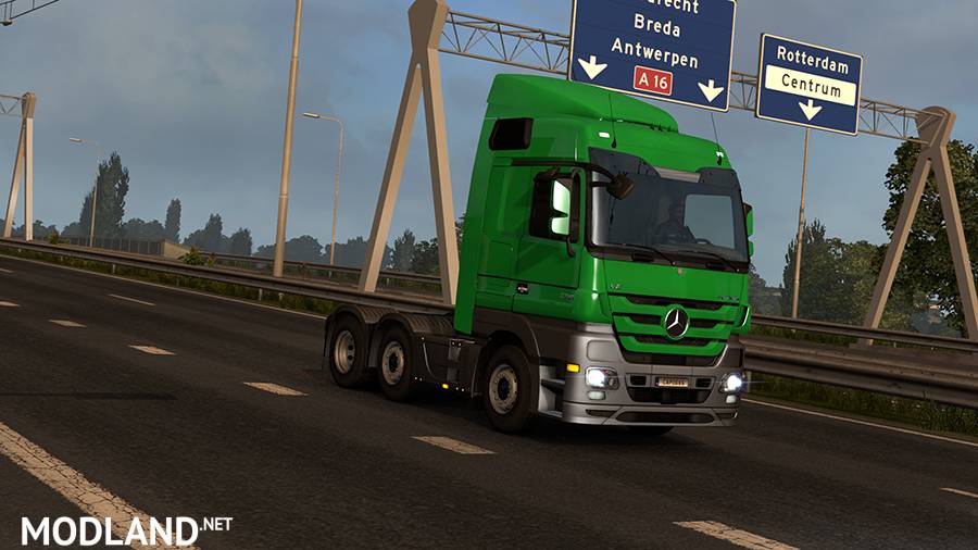 Mercedes Actros MP3 Reworks - ByCapital v1.0 - ETS 2