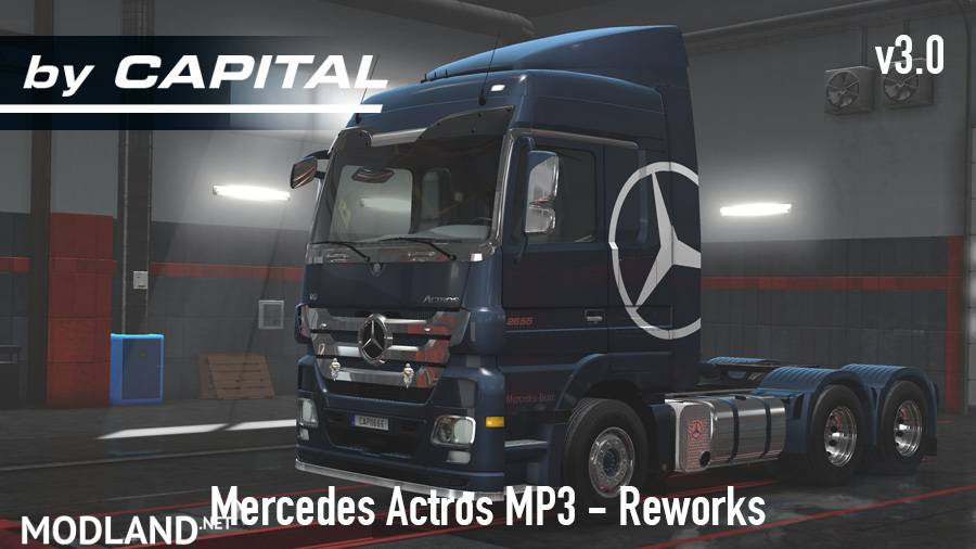 Mercedes Actros MP3 Reworks – ByCapital