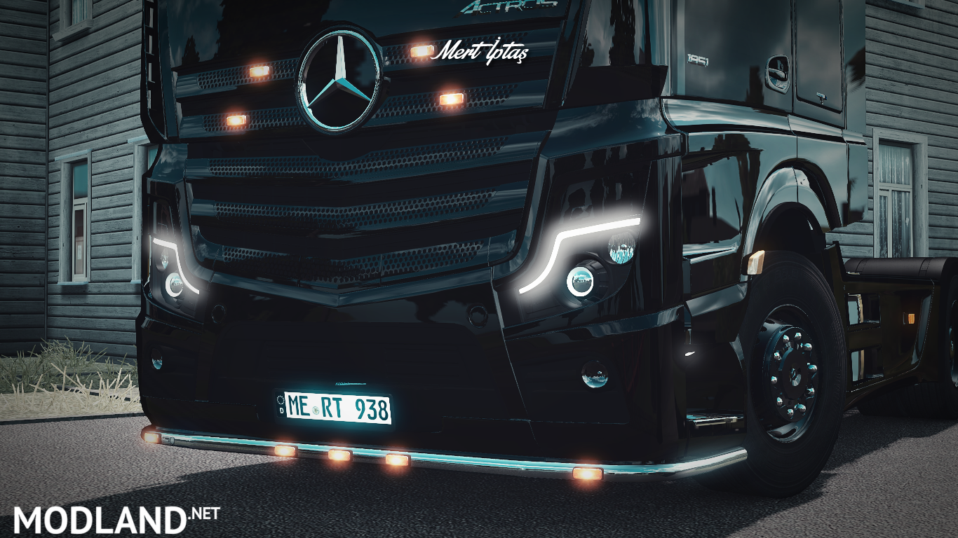 Mercedes Benz Actros MP5 - 2020 MirrorCam - ETS 2