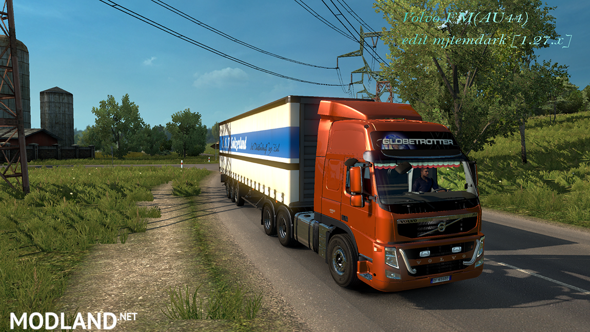 Volvo FM Classic 2009 AU44 edit mjtemdark 1.27 - ETS 2