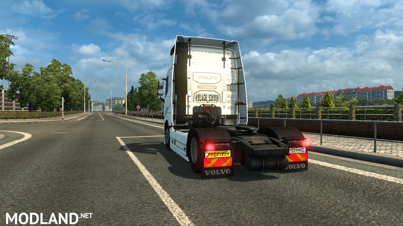 volvo fh500 iranian plate sleeping bed - ETS 2