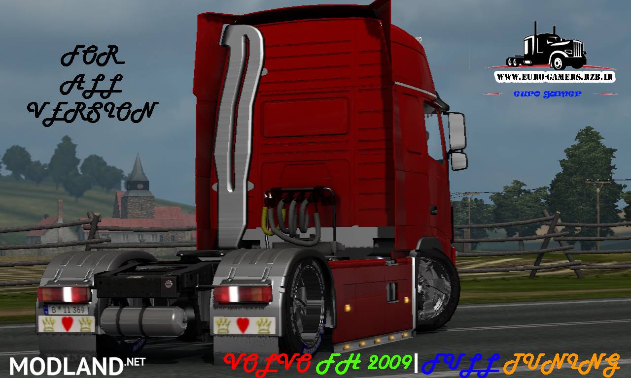 VOLVO FH 2009 FULL TUNING 1.27 TO 1.33 ETS 2