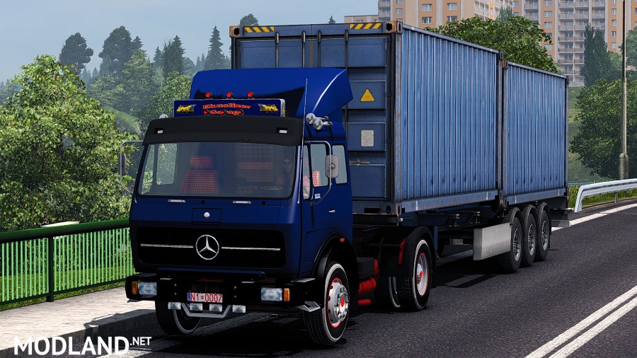 35 AU 8763 (Mercedes Benz 2521) Truck Mod 1.31 Dealer Fix - ETS 2