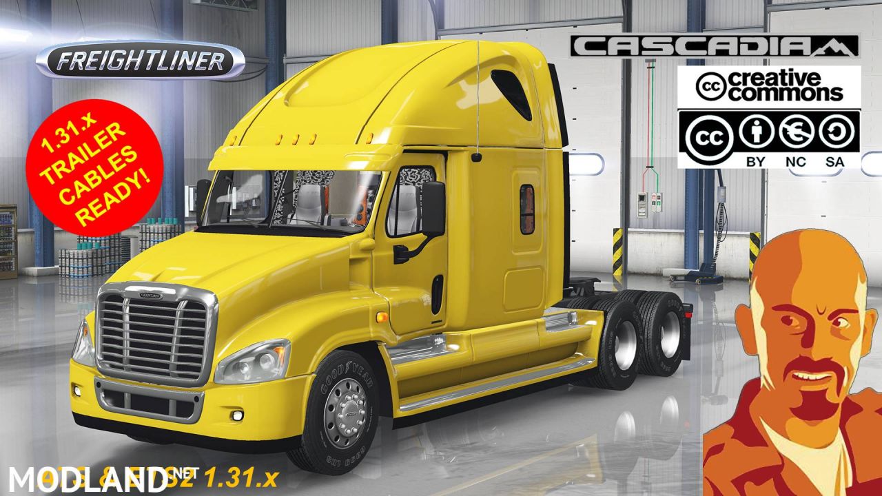 FREIGHTLINER CASCADIA ETS2 1.31.x