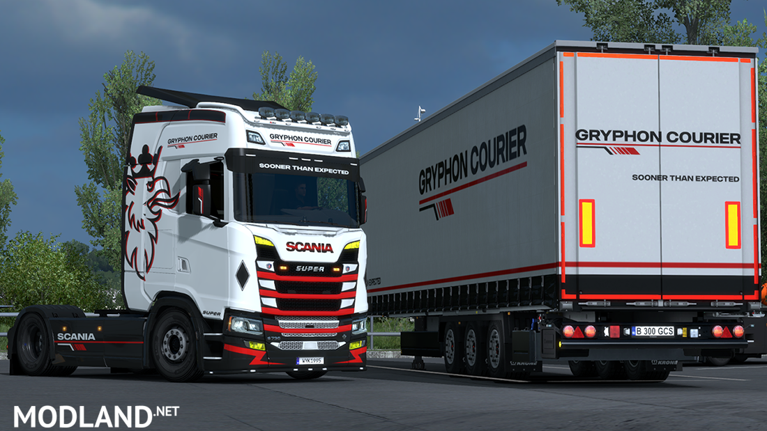 Gryphon Courier Skinpack