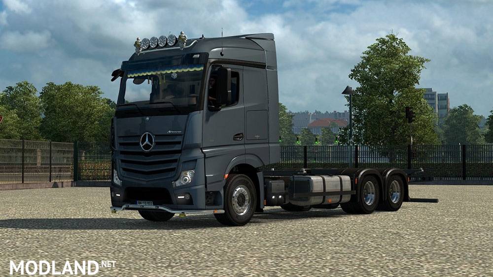 Mercedes Actros MP4 BDF empty Chassi