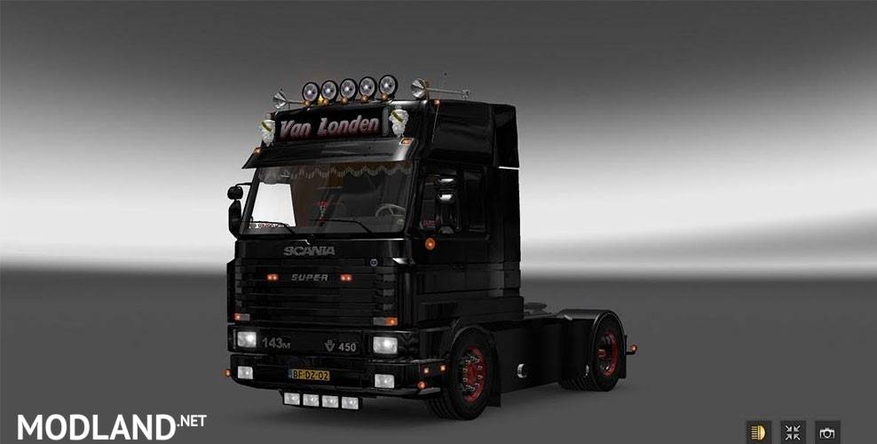 Scania 143m + V8 Sound