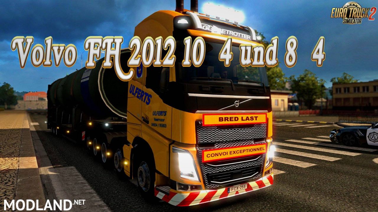Volvo FH 2012 8×4 and 10×4 Version 8.1