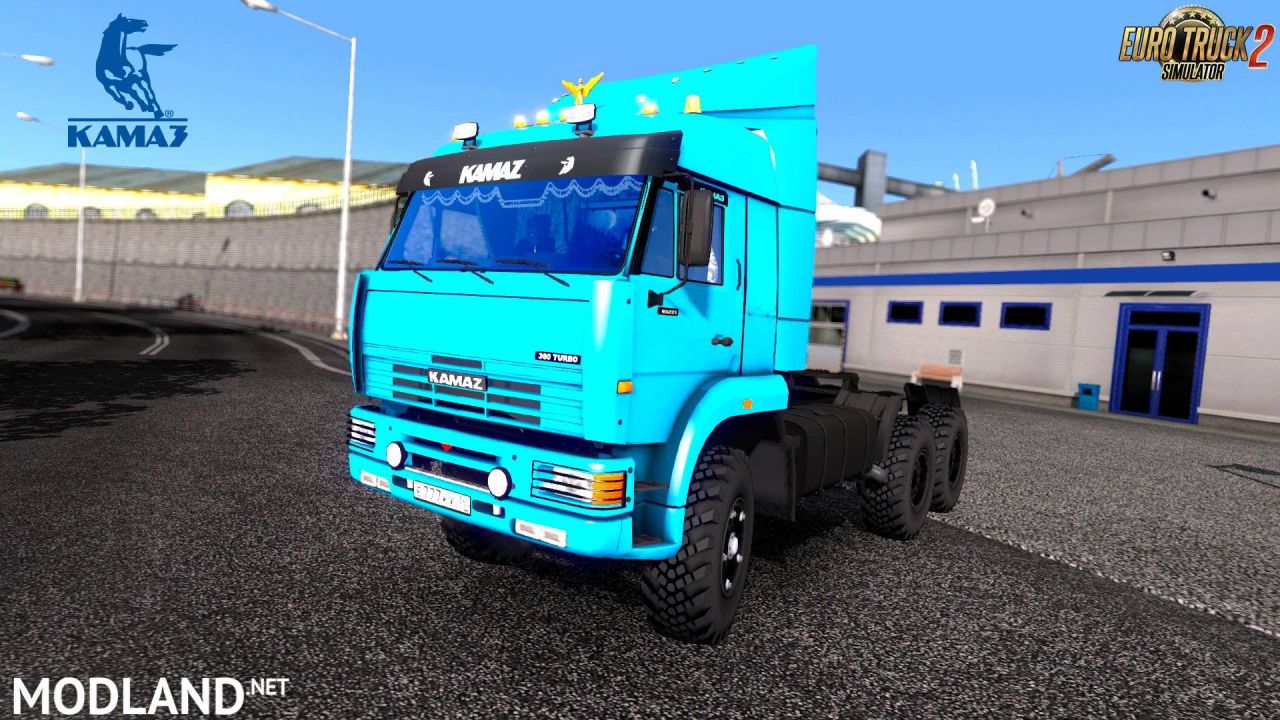 КamAZ 6460 + Interior v1.5 (1.28.x)